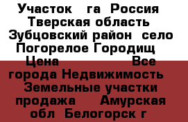 Участок 1 га ,Россия, Тверская область, Зубцовский район, село Погорелое Городищ › Цена ­ 1 500 000 - Все города Недвижимость » Земельные участки продажа   . Амурская обл.,Белогорск г.